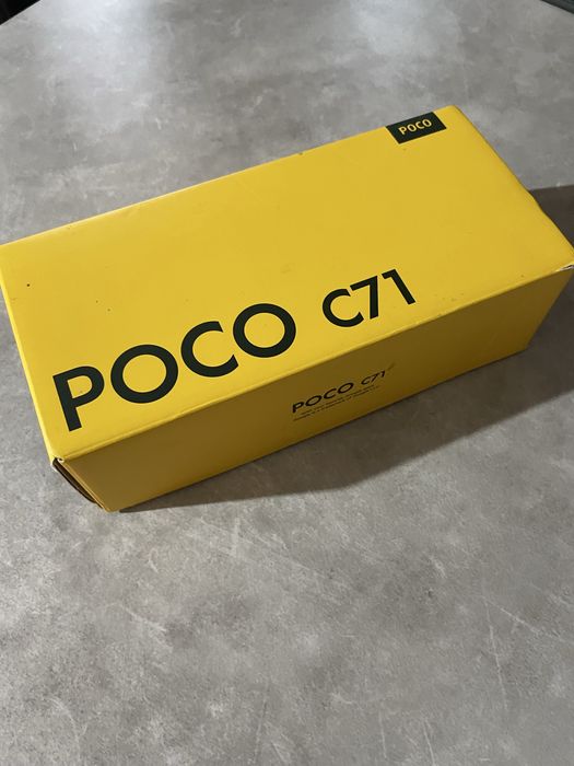 Poco C71 4GB RAM + 128GB ROM Dual SIM Android 15, cutie, husă