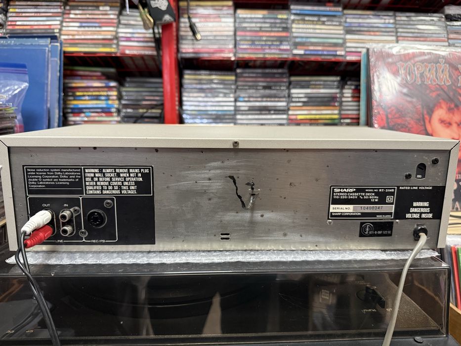 SHARP RT-31HB strreo cassette deck 1981 года!