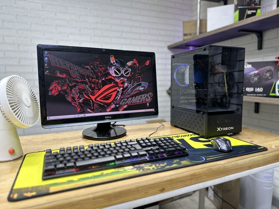 Мощный компьютер на 1050TI в полном комплекте