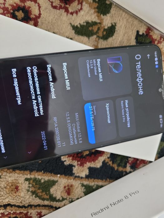Xiaomi Redmi Note 8 pro 128/6