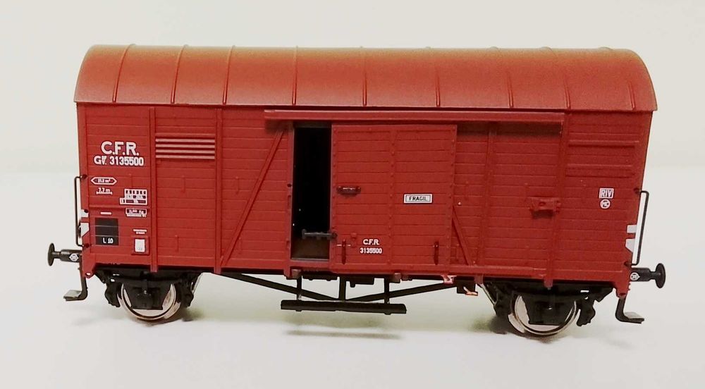 macheta Vagon CFR  GVSF uși glisante Exact Train Ep.III nou raritate