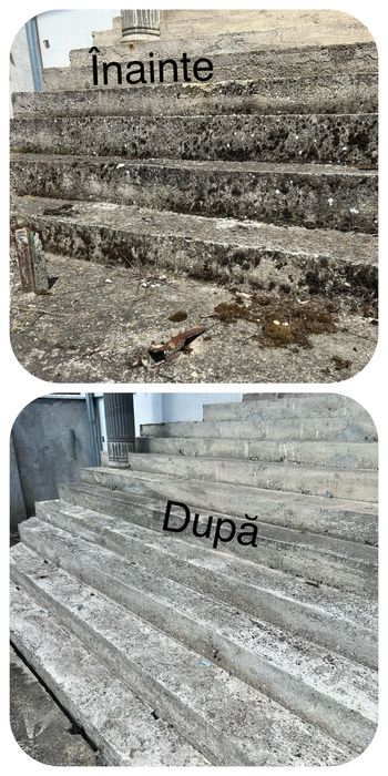 Servicii de curatare cu aparat de inalta presiune