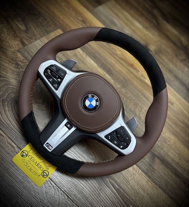 Imbracare reconditionare modificare volane piele naturala nappa