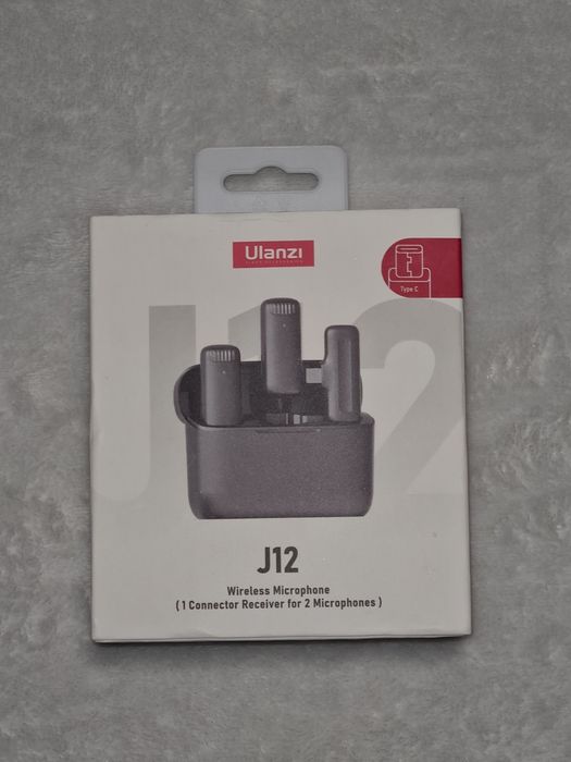 Комплект от два безжични микрофона Ulanzi J12