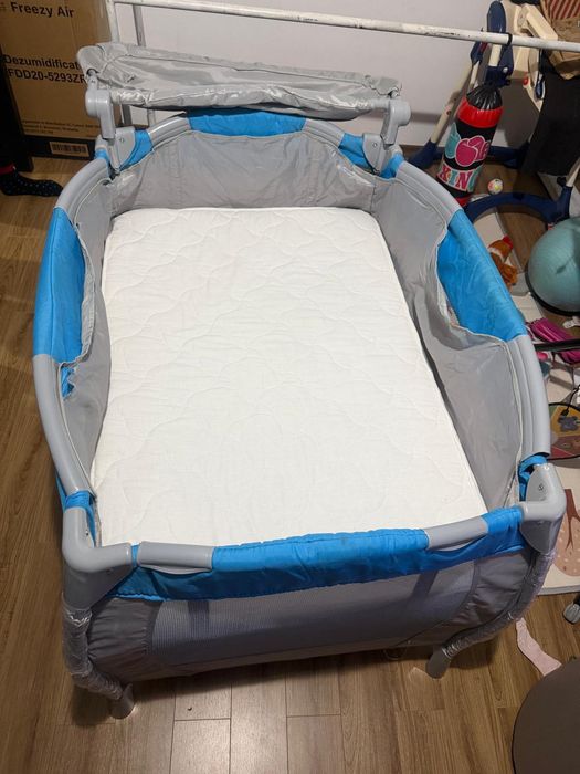 Pătuț copii Baby Care Pliabil