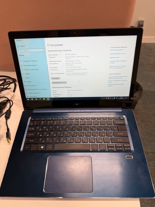 Ноутбук acer aspire 3 intel i3-7100U
