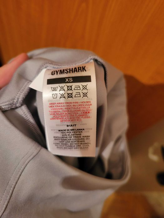 Клин Gymshark - чисто нов - размер XS