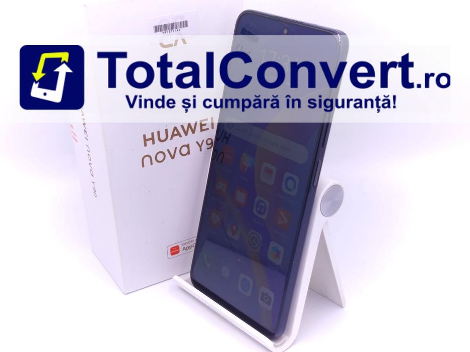 Huawei NOVA Y90 128GB Midnight Black 8GB, Garantie 24 luni | #D91372