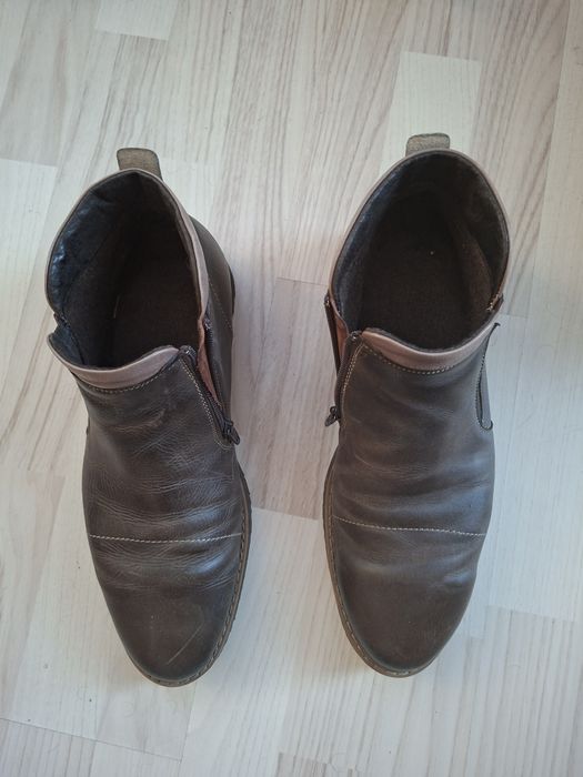 Зимни боти ест. кожа