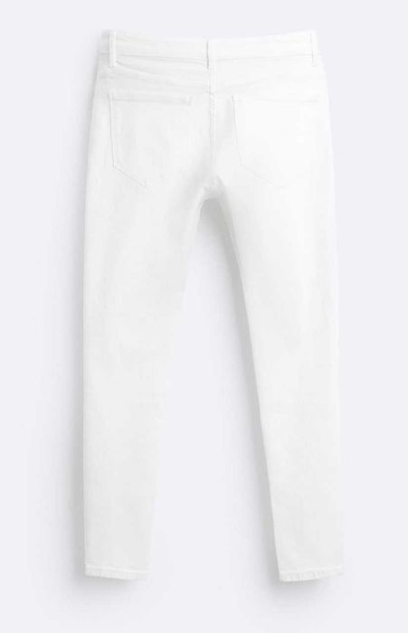 Мужские джинсы skinny fit (узкие) "ZARA" рваные, размер 30 (маломерка)