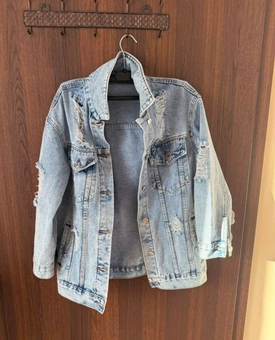 Дънково дълго яке