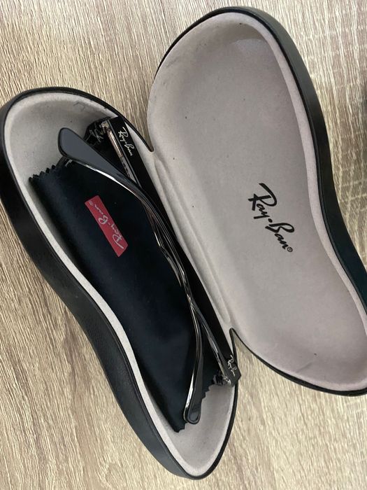 RAY BAN rame wayfarer negru ochelari vedere