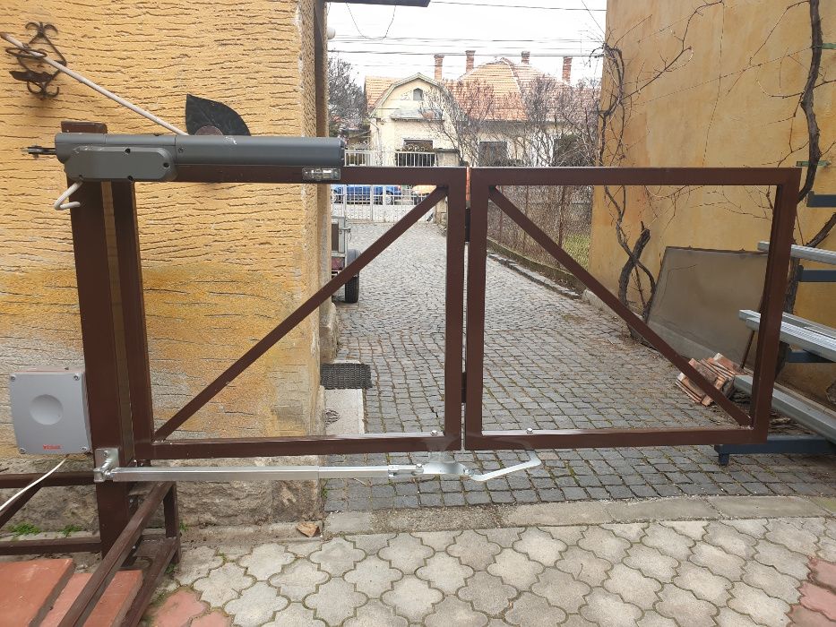 Sistem poarta articulata pliabila 6m, armonica bifold CAIS TWIN DRIVE6