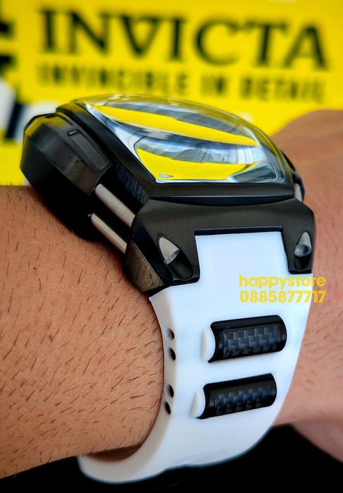 INVICTA Diablo White/Black 53 mm, Инвикта нов ръчен часовник