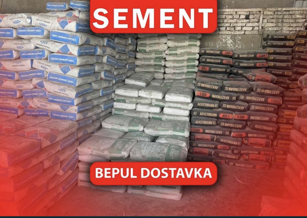Birinchi qo’l sement dillerlardan oling sifat va ishonch uyg’unligi