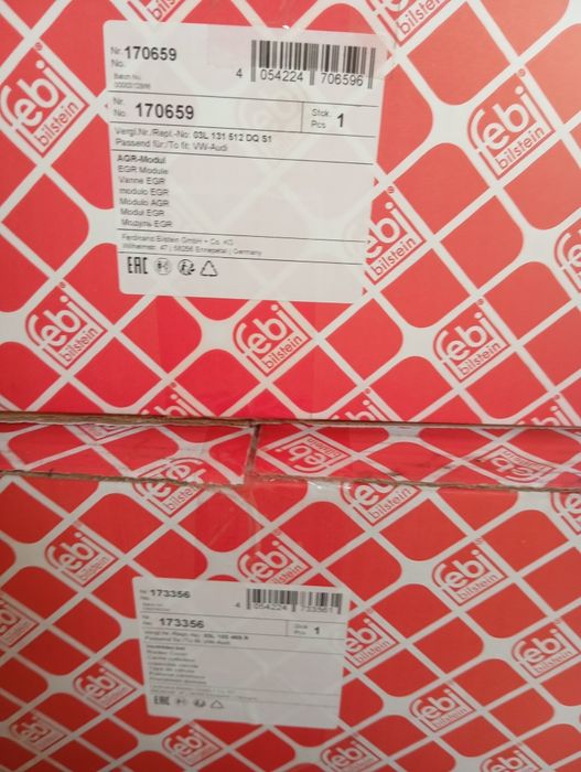 Vand doua module EGR pt vw golf 6 model 5K1 an 10.2008-11.2013