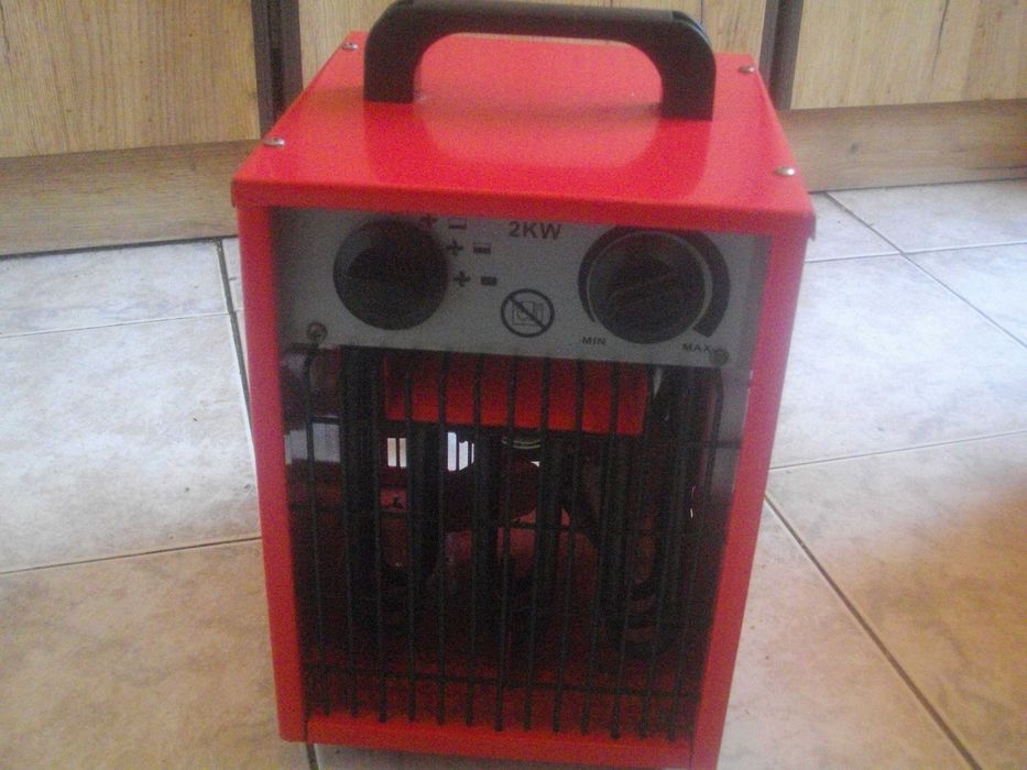 3KW-2KW/3000-2000 Ват-Ел.Калорифер-Отоплител-Печка-Метална-Холандия