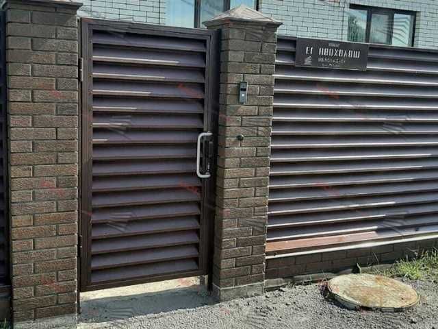 Забор жалюзи от производителя