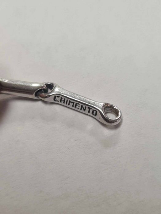 Bratara Chimento din aur alb 18k, cu diamante naturale, BRAU113