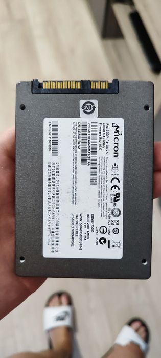 Сървърно SSD 400GB Micron RealSSD P410m (2.5" SAS 6Gb/s)
