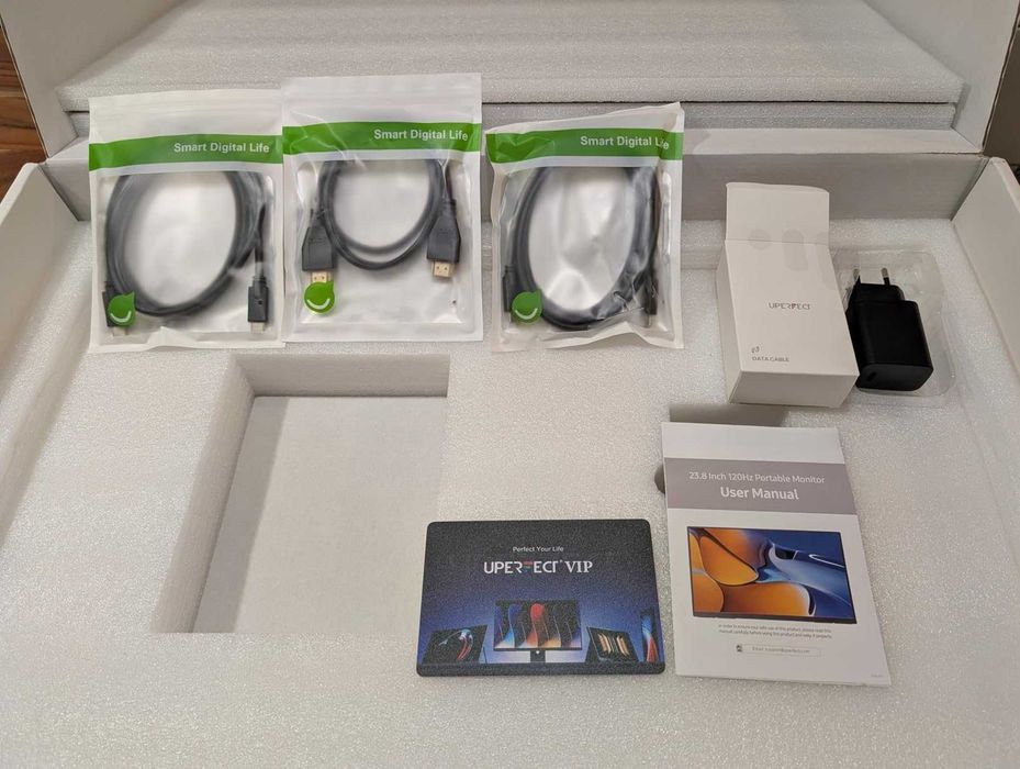 Monitor Portabil UPerfect UMax 24 23.8" 120hz QLED