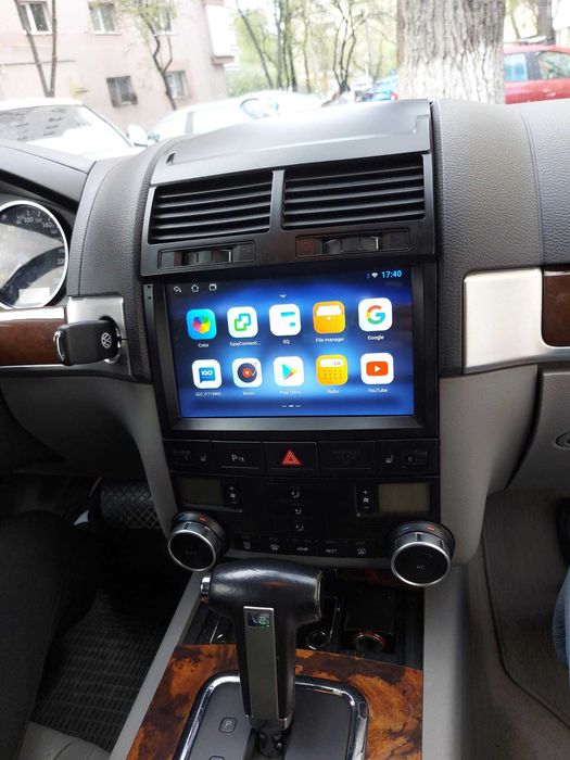 Navigatie Android VW Touareg Waze YouTube GPS BT USB