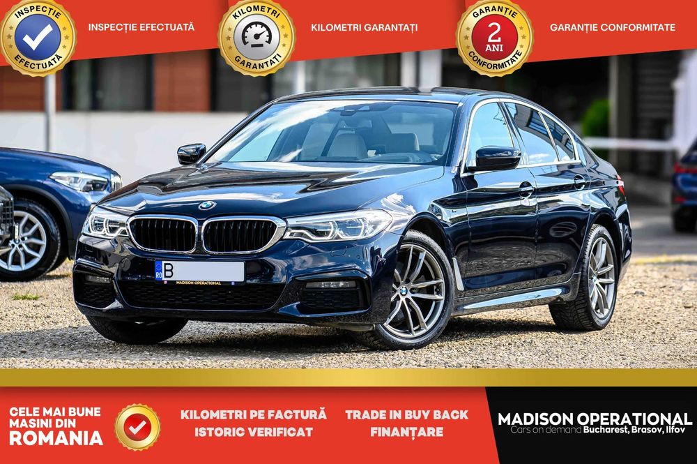 BMW Seria 5 ///M pachet xDrive Laser Head-up ambientale din Ro de noua