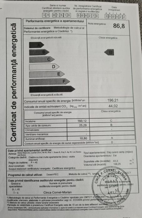 Apartament 2 camere central.