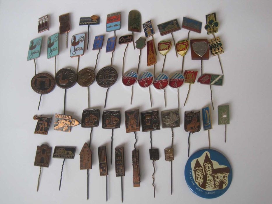 Значки Прибалтика - за колекционери