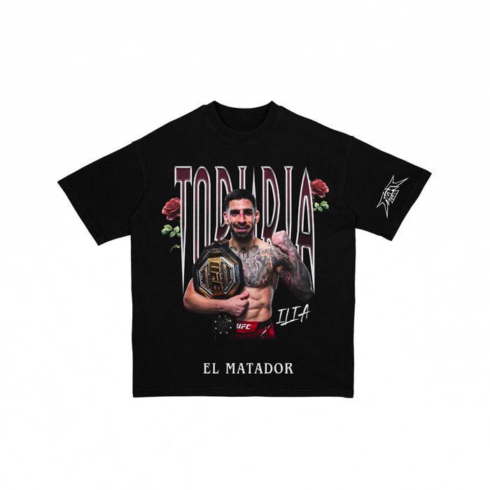 Мъжка Тениска Ilia Topuria UFC - Fight Club