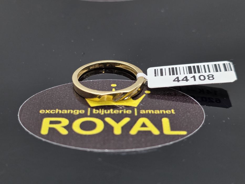 Bijuteria Royal: Inel aur 14k/1.13 gr