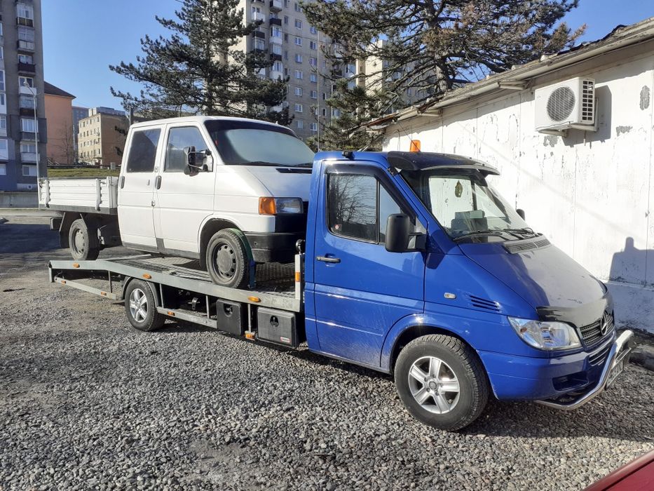 Tractari auto NON STOP Platforma Vulcan Petrosani defileu Transport