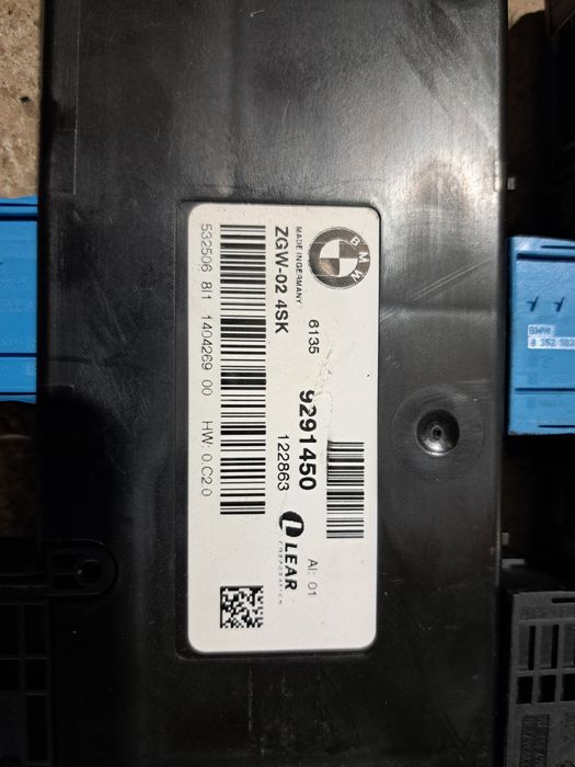 Modul ZGW high / mid plus / 4sk bmw f10 f11 seria 5 f01 f02