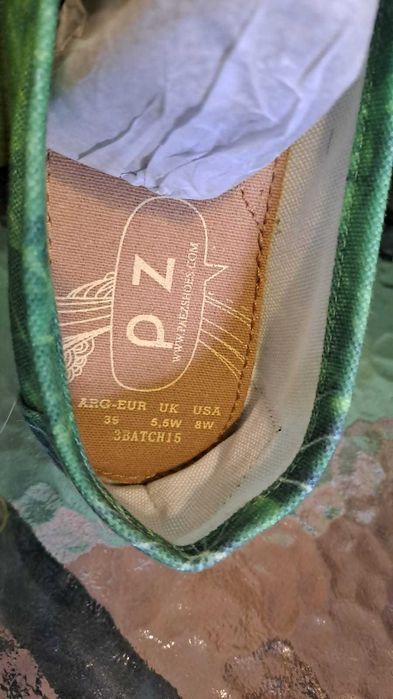 Espadrile din pânză marimea 38.5, marca Paez