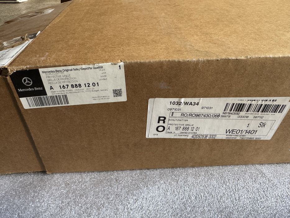 Grila Diamond de Mercedes GLE W167