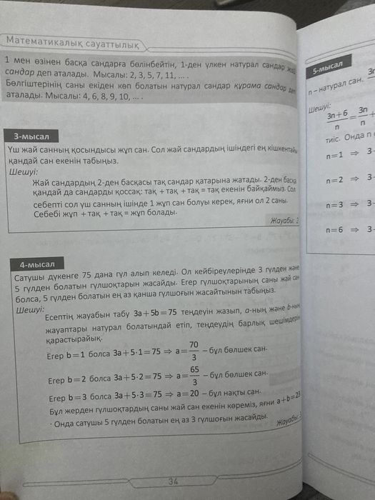 ШЫН математика