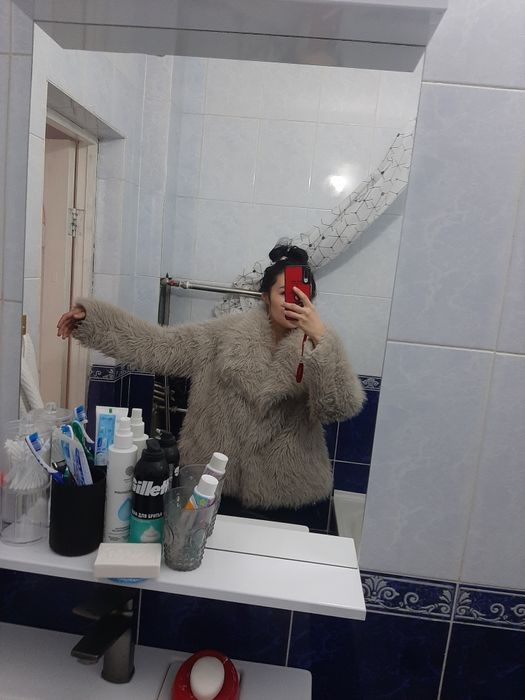 Эко Шуба тёплое красивое