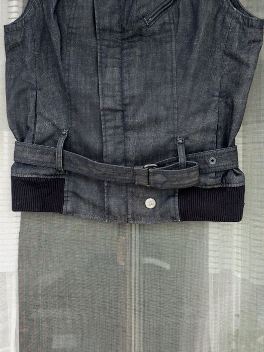 Дамски дънков елек G-Star Raw (Short Motor)- размер L, Отлично състояние