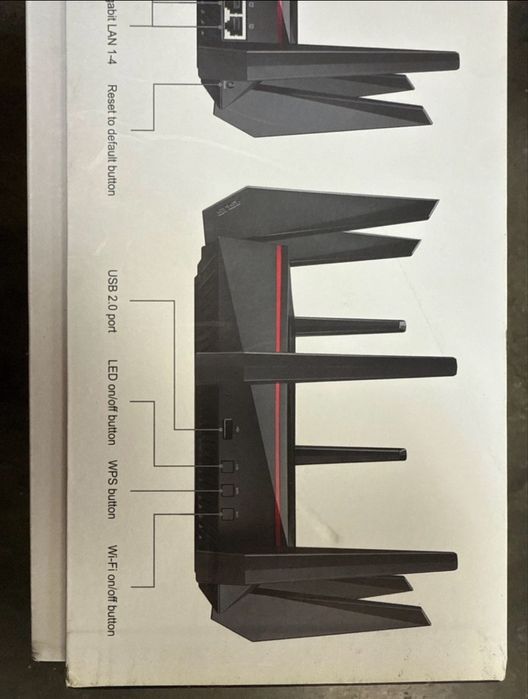 ASUS RT-AC5300 — мощный Wi-Fi роутер (Gaming / Smart Home)