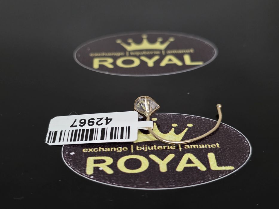 Bijuteria Royal: Cercel aur 14k/ 0.66 gr