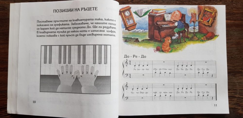 Начална школа за пиано Аз свиря на Пиано