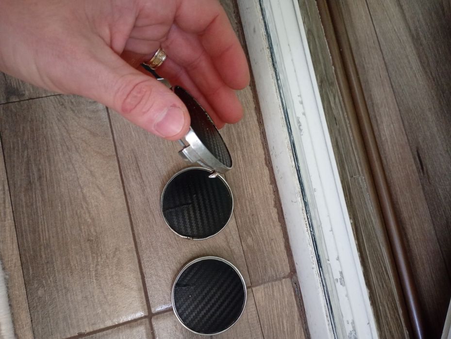 Capace jante negre plastic universale