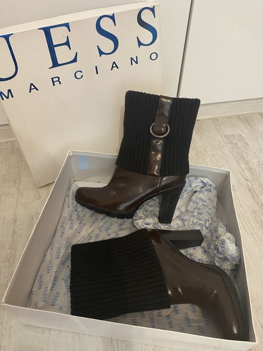 Обувки Karen Milen,Естествен велур,Guess