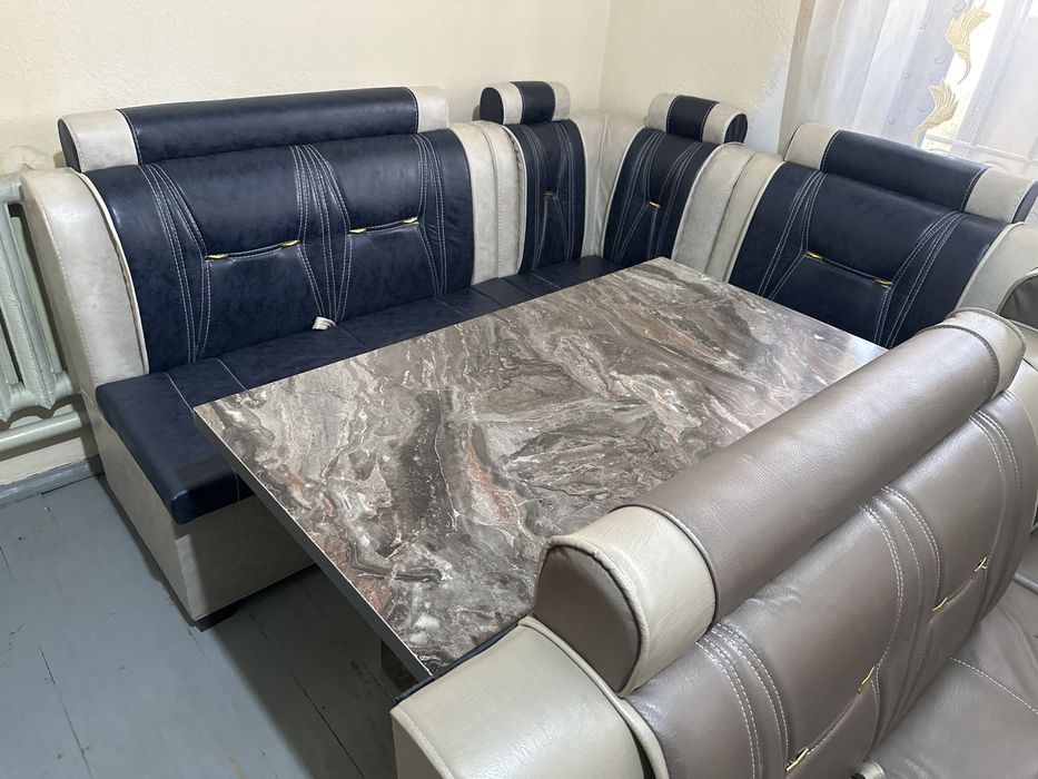 Кухонный уголок эко кожа