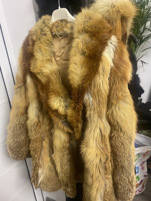 Haina de vulpe naturala