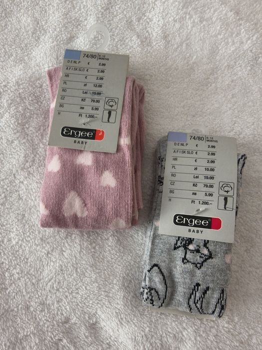 Ciorapi bebe 6-12 M noi