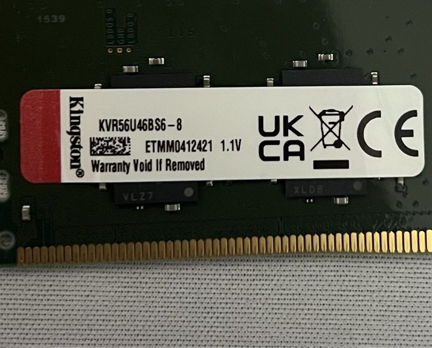 Озу DDR5 8gb 2 плашки