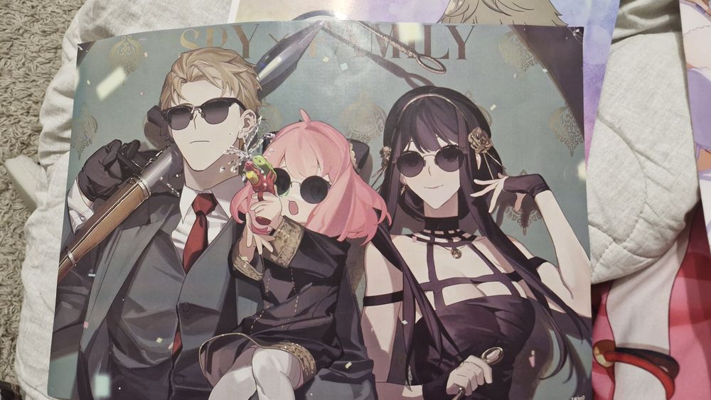 плакаты аниме А3