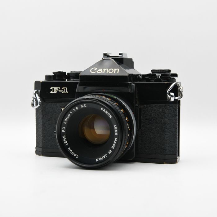Canon F-1 & Canon FD 50mm f1.8