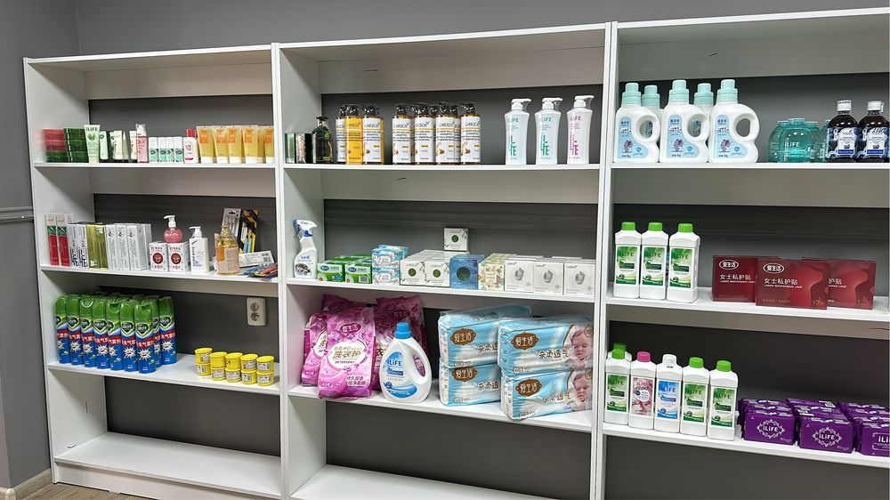 Офисная мебель, полки, столы